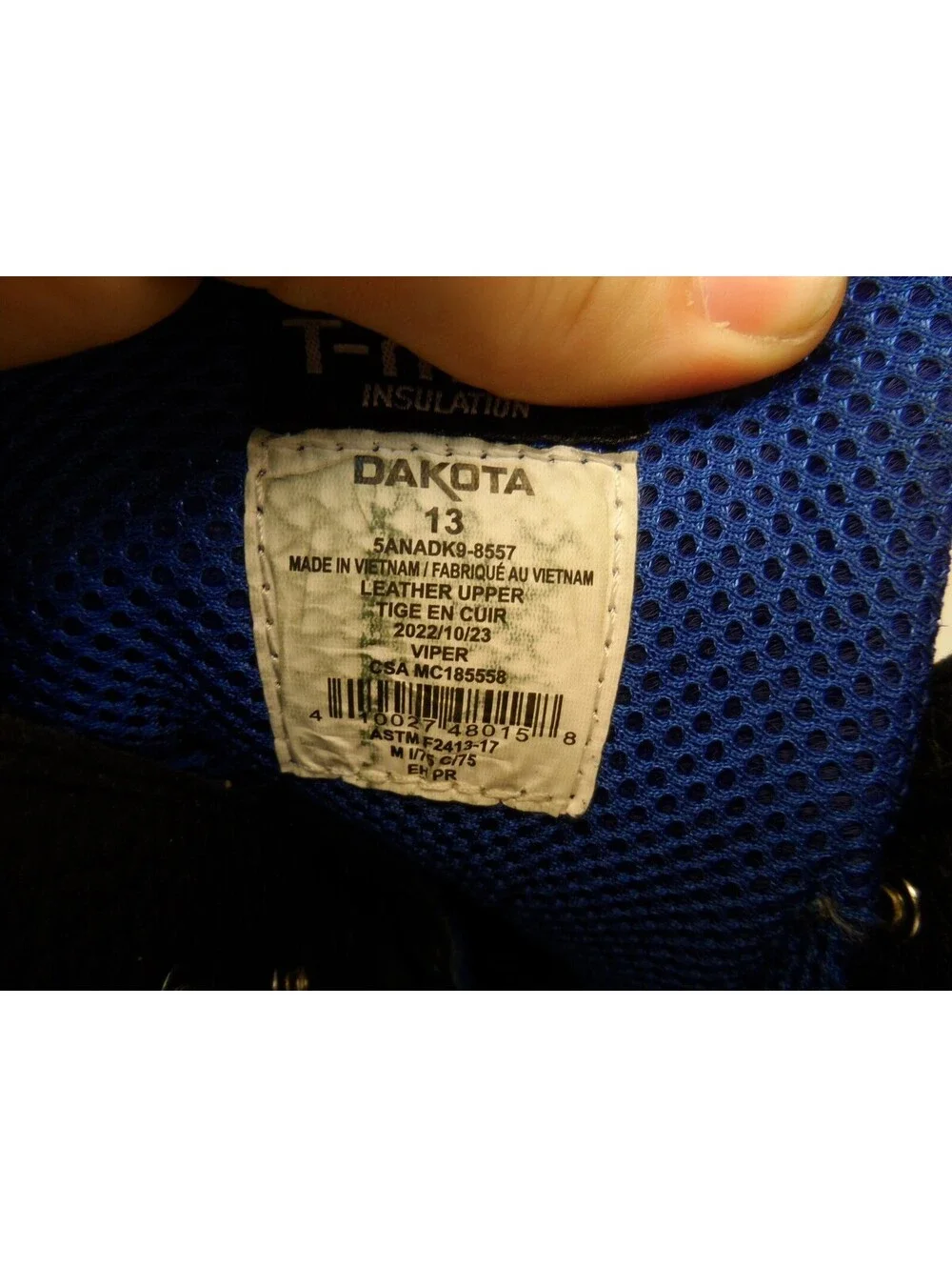Dakota used boots